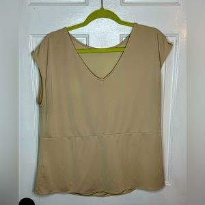 Tan, Alfani, L, sleeveless blouse in perfect condition. Smoke-free home.